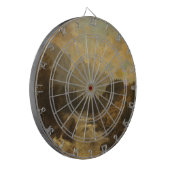 Waldlandschaft Szene (von Josef Kriehuber) Dartscheibe (Vorderseite Links)