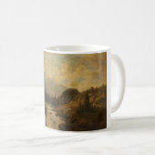 Waldlandschaft Szene (von Josef Kriehuber) Kaffeetasse (VorderseiteRechts)