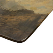 Waldlandschaft Szene (von Josef Kriehuber) Schneidebrett (Ecke)