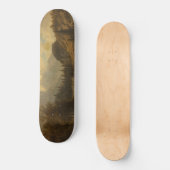 Waldlandschaft Szene (von Josef Kriehuber) Skateboard (Vorderseite)