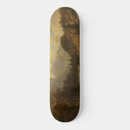 Waldlandschaft Szene (von Josef Kriehuber) Skateboard