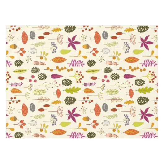 Waldlandschaft Tischdecke (Vorderseite (Horizontal))