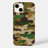Waldlandschaft Urbane Camouflage Grüner brauner Sa Case-Mate iPhone Hülle (Rückseite)