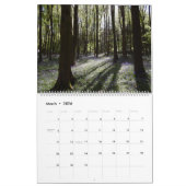 Waldlandschaft Vier Jahreszeiten Kalender (Mär 2026)