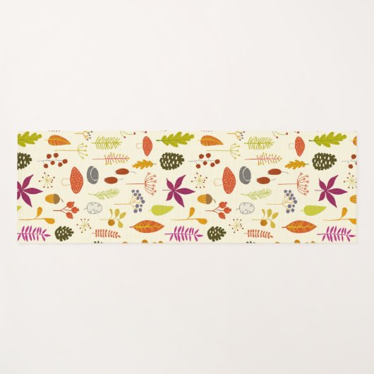 Waldlandschaft Yogamatte (Vorderseite (Horizontal))