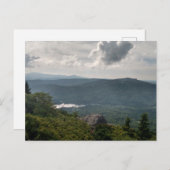 Waldlandschaftsfotos auf der Standardpostkarte Postkarte (Vorne/Hinten)