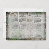 Waldlandschaftskalender 2017 Save the Date Einladung (Rückseite)