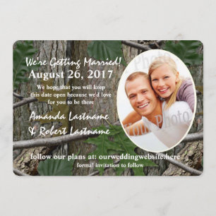 Waldlandschaftskalender 2017 Save the Date Einladung