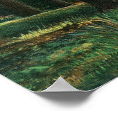 WaldlandszeneEugene, OR Poster (Ecke)