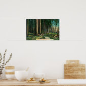 WaldlandszeneEugene, OR Poster (Küche)