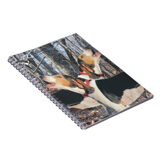 WaldlandTreeing Wanderercoonhound-Notizbuch Notizblock (Rechte Seite)