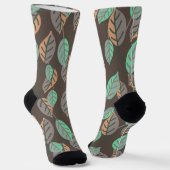 Waldlaubsocken Socken (Gewinkelt)