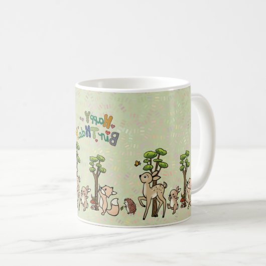 Waldlauf Kaffeetasse (VorderseiteRechts)