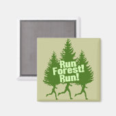 Waldlauf Magnet (Vorderseite/Rückseite)