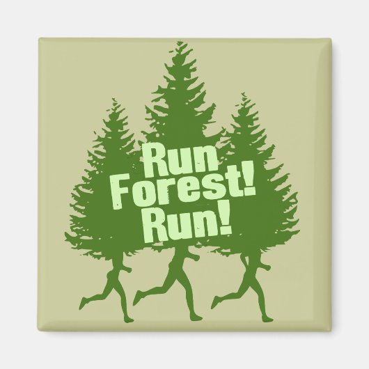 Waldlauf Magnet (Vorne)