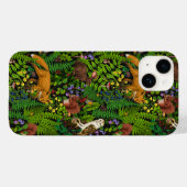 Waldleben Case-Mate iPhone Hülle (Rückseite (Horizontal))