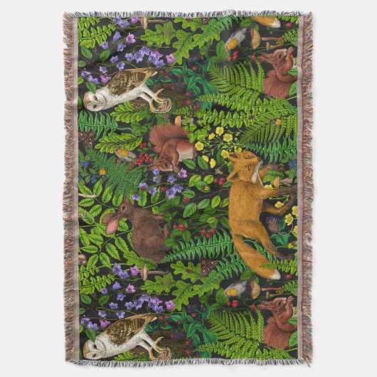 Waldleben Decke (Vorderseite Vertikal)