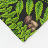 Waldleben Fleecedecke (Ecke)