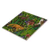 Waldleben Fliese (Seite)