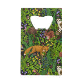 Waldleben Geldbeutel Flaschenöffner (Rückseite)