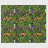 Waldleben Geschenkpapier (Flach)