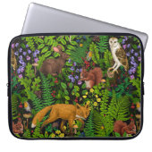 Waldleben Laptopschutzhülle (Vorderseite)