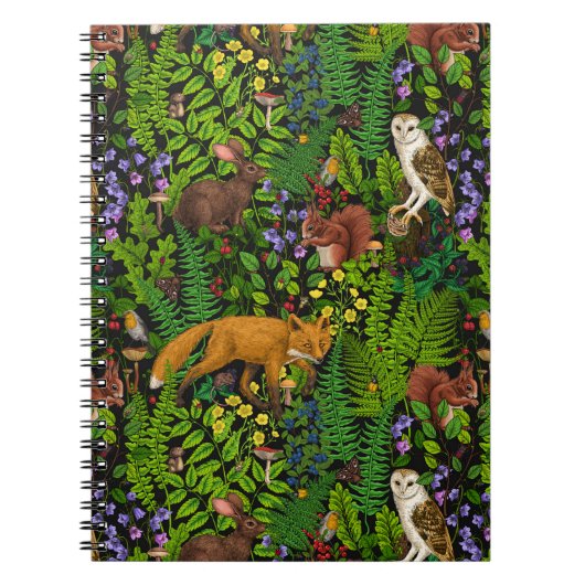 Waldleben Notizblock (Vorderseite)