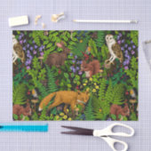 Waldleben Seidenpapier (Handwerk)