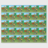 Waldlebewesen Geschenkpapier (Flach)