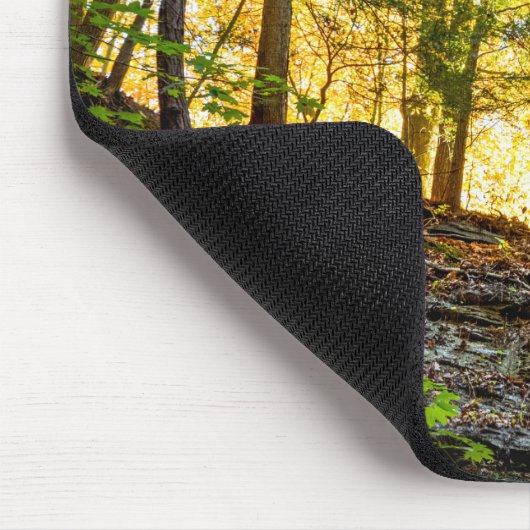 Waldlichtnatur Mousepad (Ecke)