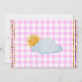 Waldliebhaber von Waldtieren Es ist ein Mädchen Ka Einladung (Rückseite)