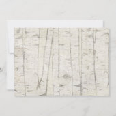 Waldliebhaber von Waldtieren Waldtiere Junge Gebur Einladung (Rückseite)