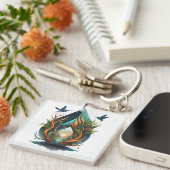 Waldlied-3 Schlüsselanhänger (Vorderseite rechts)