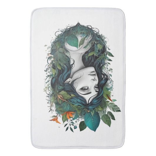 Waldlied Badematte (Vorderseite Vertikal)