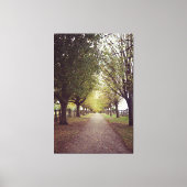 Waldlinie Leinwanddruck (Vorderseite)