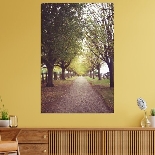 Waldlinie Leinwanddruck (Insitu (Wohnzimmer))