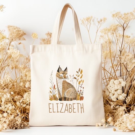 Waldluchs süß personalisiert tragetasche