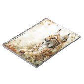 Waldluchs Wildtier Natur Notizblock (Linke Seite)