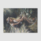 Waldmädchen von Stream Decoupage Seidenpapier (Vorderseite)