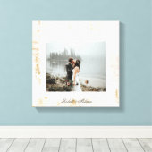 Waldmagie | Personalisierte Canvas Leinwanddruck (Insitu (Holzboden))