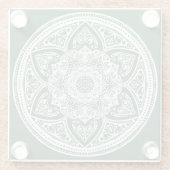 WaldMandala Glasuntersetzer (Rückseite)