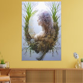 Waldmärchenvibes Leinwanddruck (Insitu (Wohnzimmer))