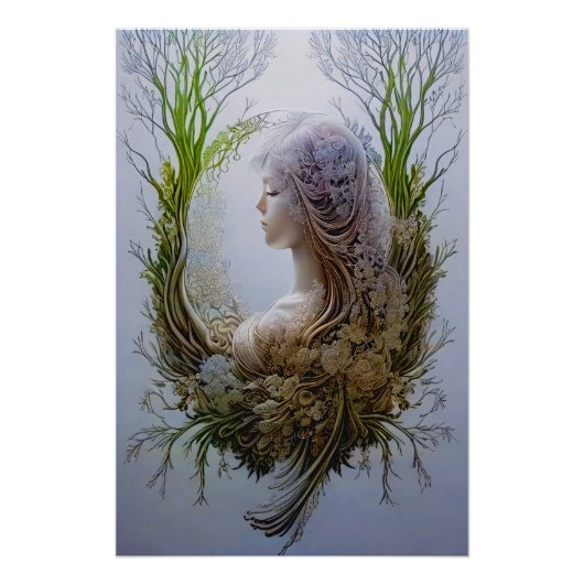 Waldmärchenvibes Poster (Vorderseite)