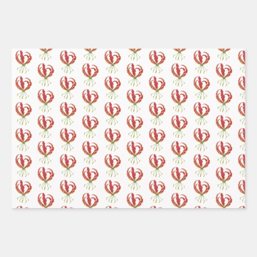 Waldmischung Geschenkpapier Set (Vorderseite 3)