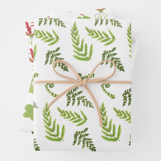 Waldmischung Geschenkpapier Set (Beispiel)