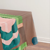 Waldmond, Bohemischer Frauenjung Tropische Natur Tischdecke (Beispiel)