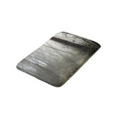 Waldmorning nebel Bath Mat Badematte (Schrägansicht)