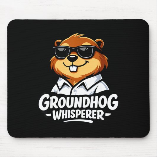 Waldmurmeltier _2 mousepad (Vorne)