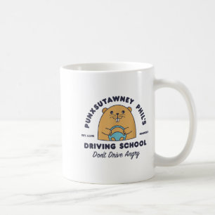 Waldmurmeltier-Fahrschule Lustige Männer Frauen Re Kaffeetasse