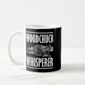 Waldmurmeltier-Flüsterer  Kaffeetasse (Links)